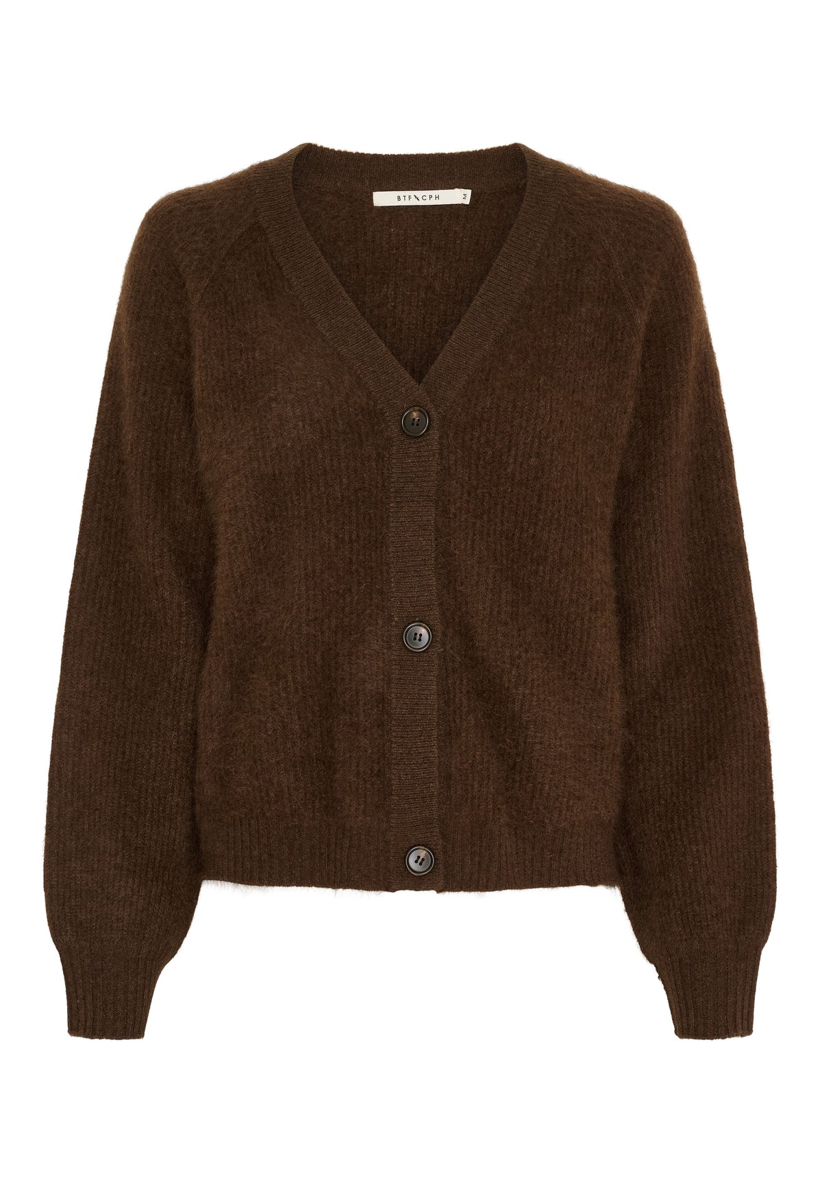 BTFCPH BTFADRIANA Yak Cardigan Cardigans Brun