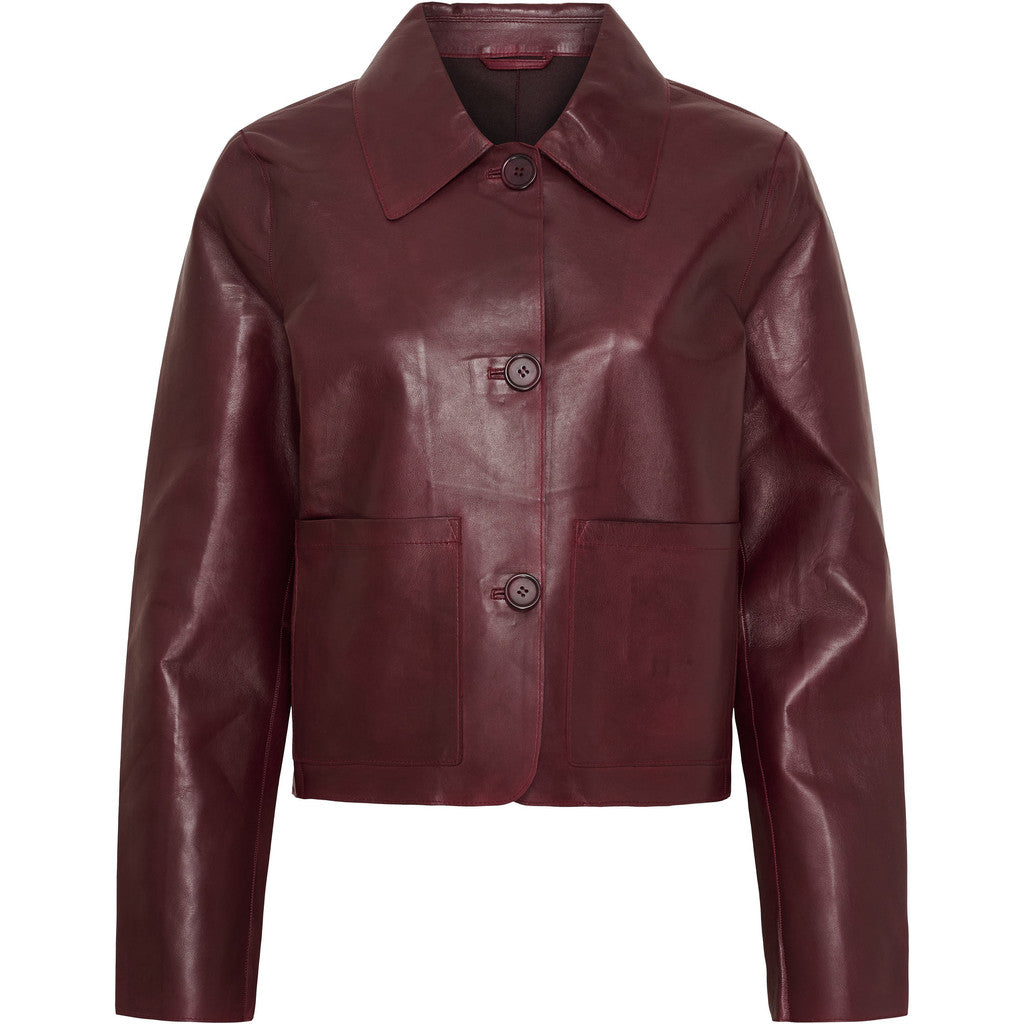 BTFCPH BTFDINA Læderjakke Jakker Rød