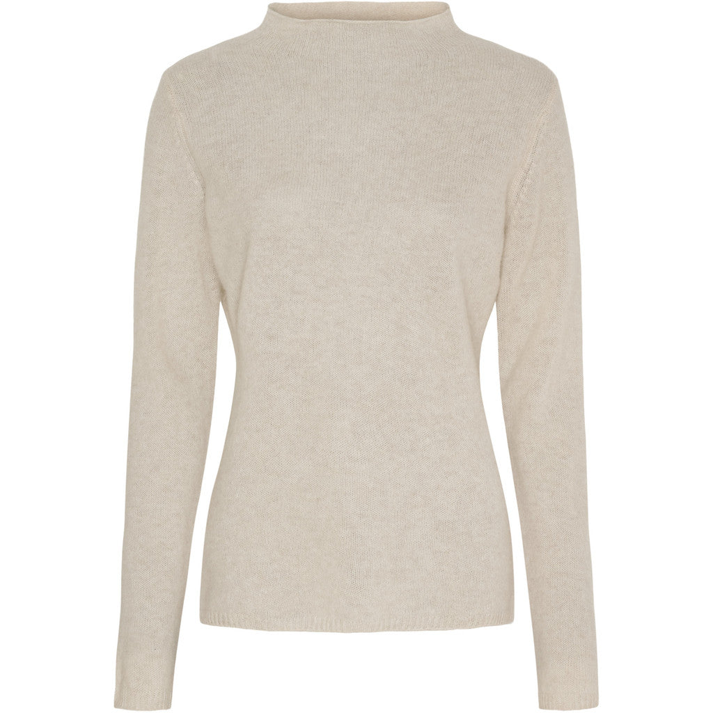 BTFCPH BTFELORA Pure Cashmere Pullover Pullovers Oatmeal Melange