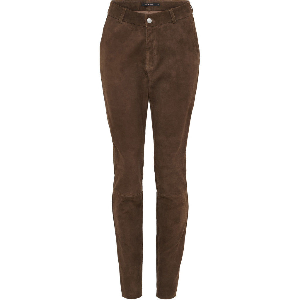 BTFCPH BTFESME Leggings i ruskind Leggings Brun