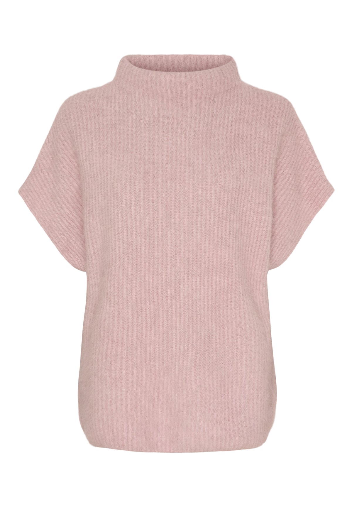 BTFCPH BTFISABELLE Cashmere strik med vaskebjørnsgarn Pullovers Rosa