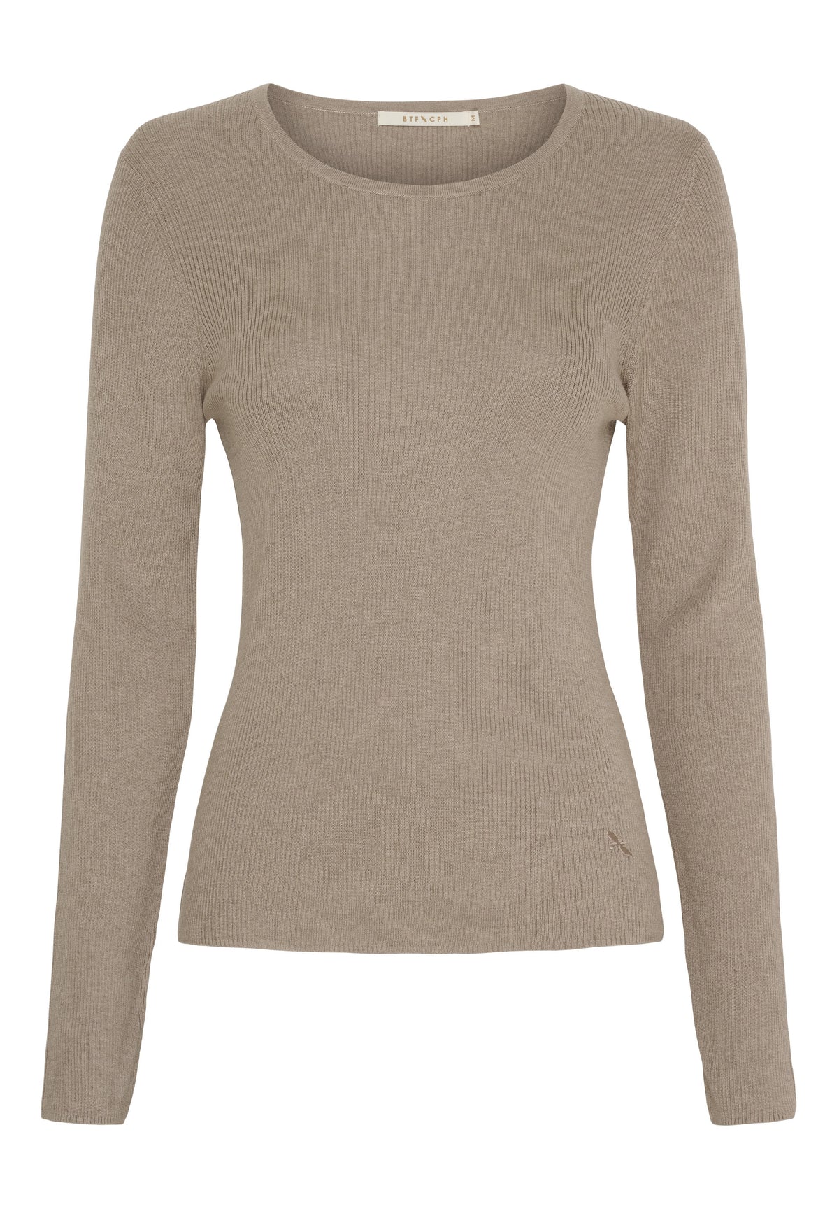 BTFCPH BTFJOSEFINE Silk Top Tops Brun