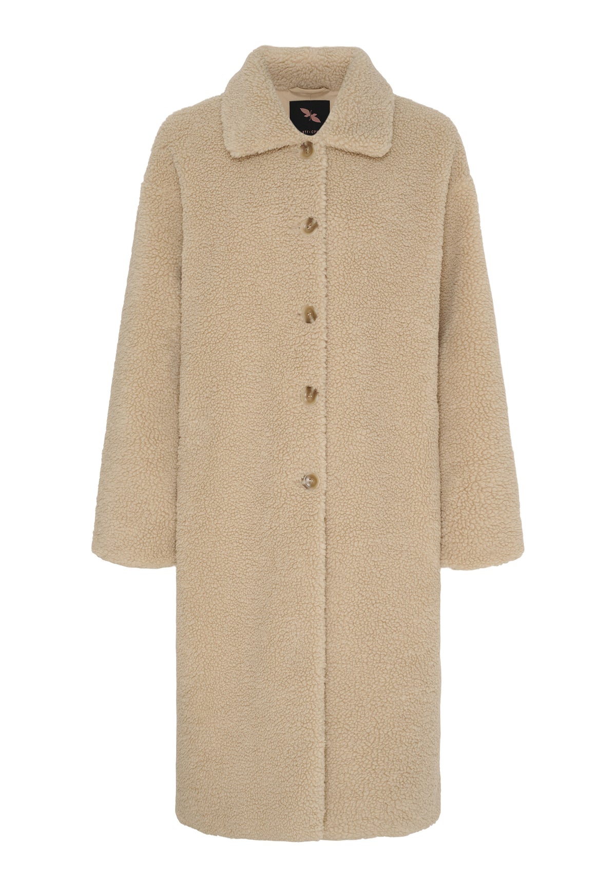 BTFCPH BTFMARGOT Teddy Coat Frakker Beige