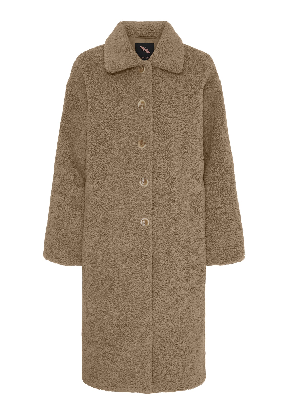 BTFCPH BTFMARGOT Teddy Coat Frakker Brun