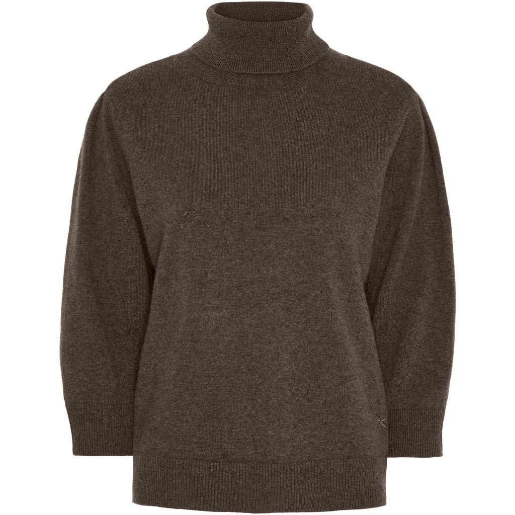 BTFCPH BTFMARIE Pure Cashmere Pullover Pullovers Coffee Brown Melange