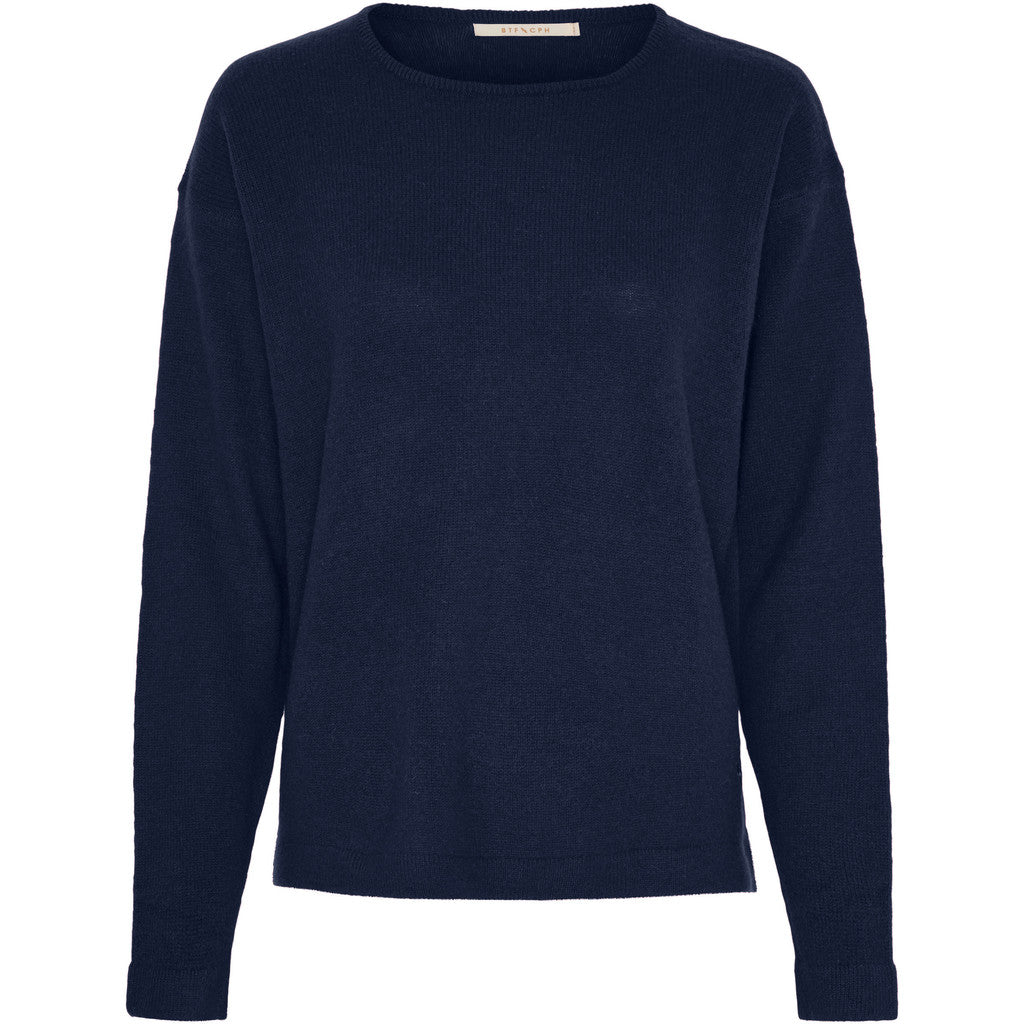BTFCPH BTFSELINA Cashmere Pullover Pullovers Dark Navy