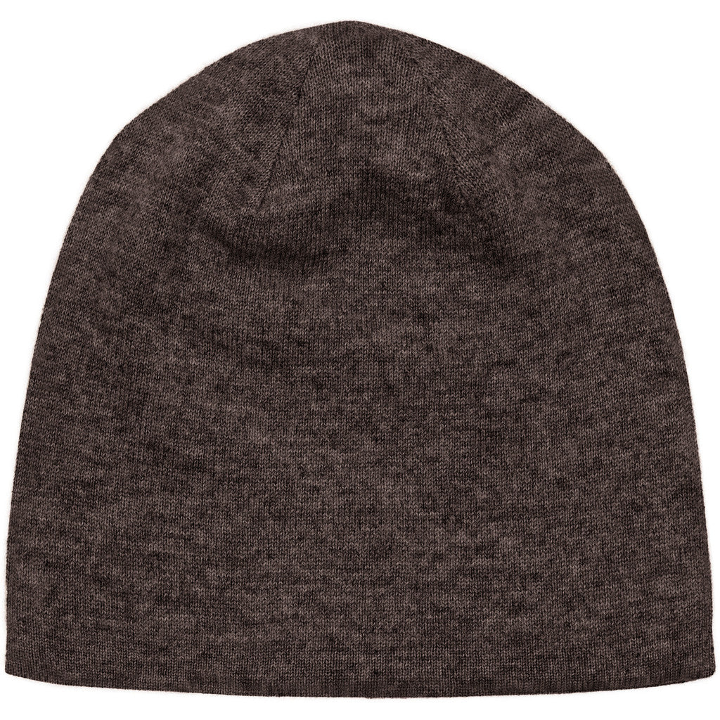 BTFCPH BTFSTINE Pure Cashmere Beanie Hatte Dark Brown Melange/Brown Melange