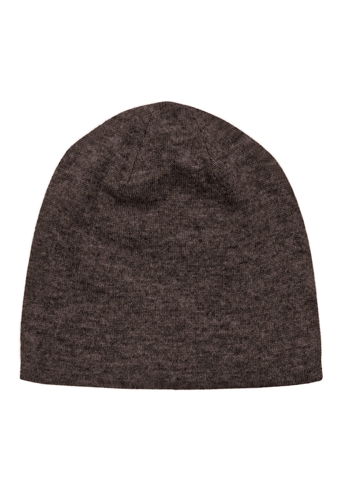 BTFCPH BTFSTINE Pure Cashmere Beanie Hatte Dark Brown Melange/Brown Melange