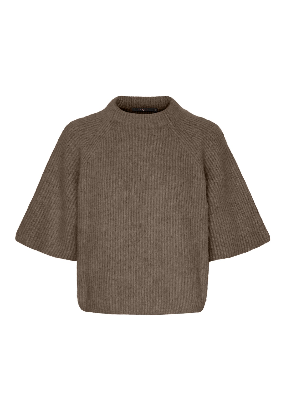 BTFCPH BTFTHEA Pullover i vaskebjørnsgarn Pullovers Brun