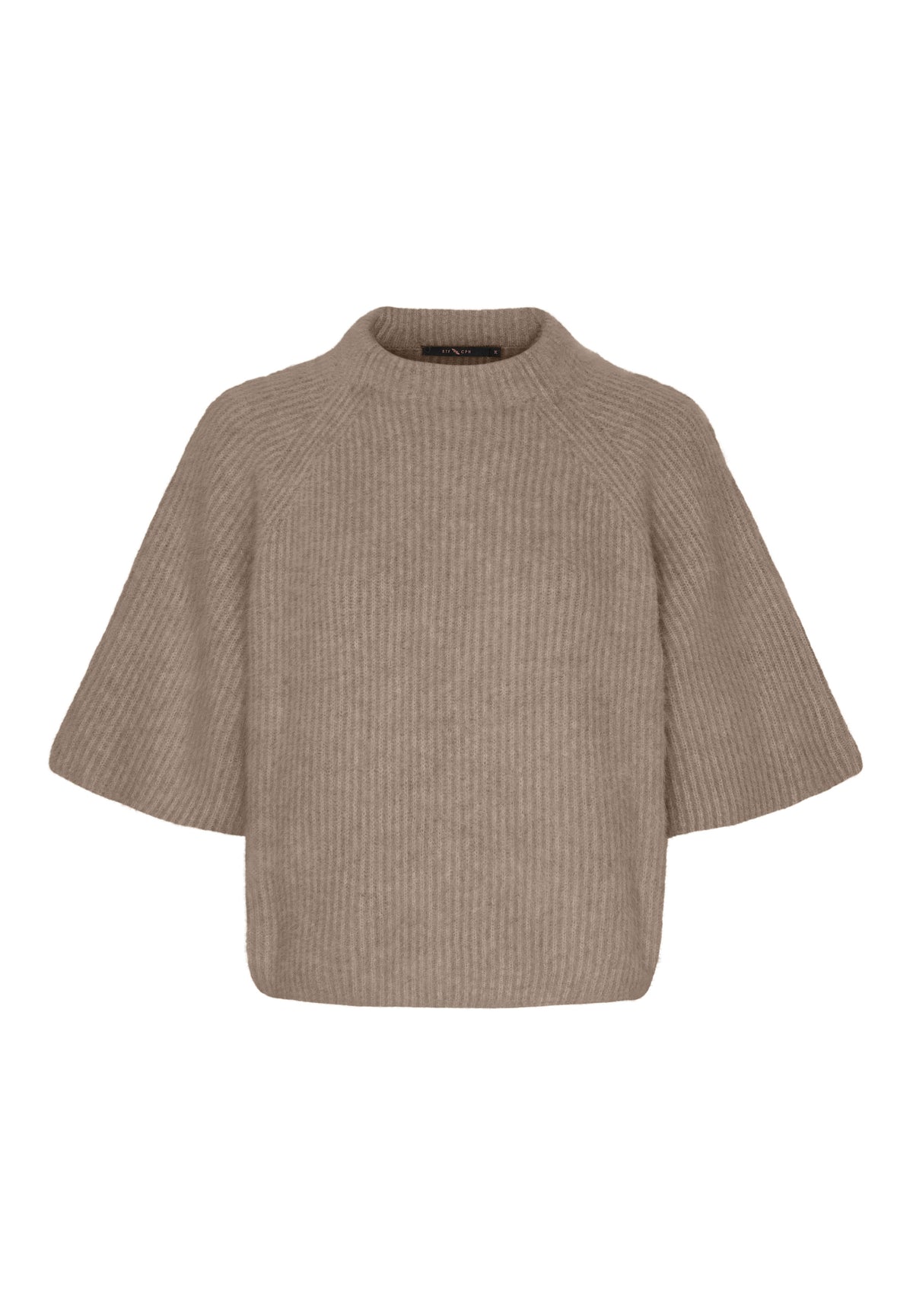 BTFCPH BTFTHEA Pullover i vaskebjørnsgarn Pullovers Brun