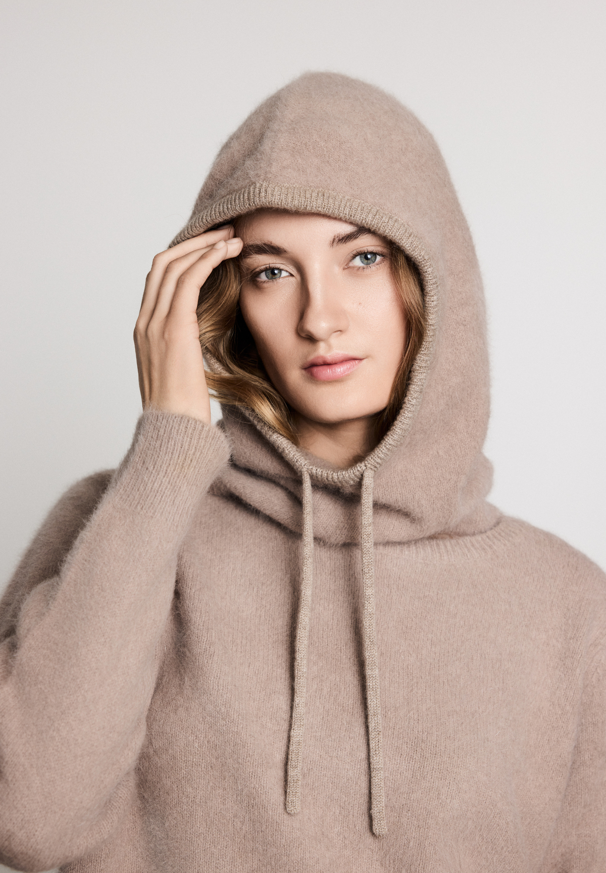 BTFCPH Balaclava i cashmere blanding Hatte Brun