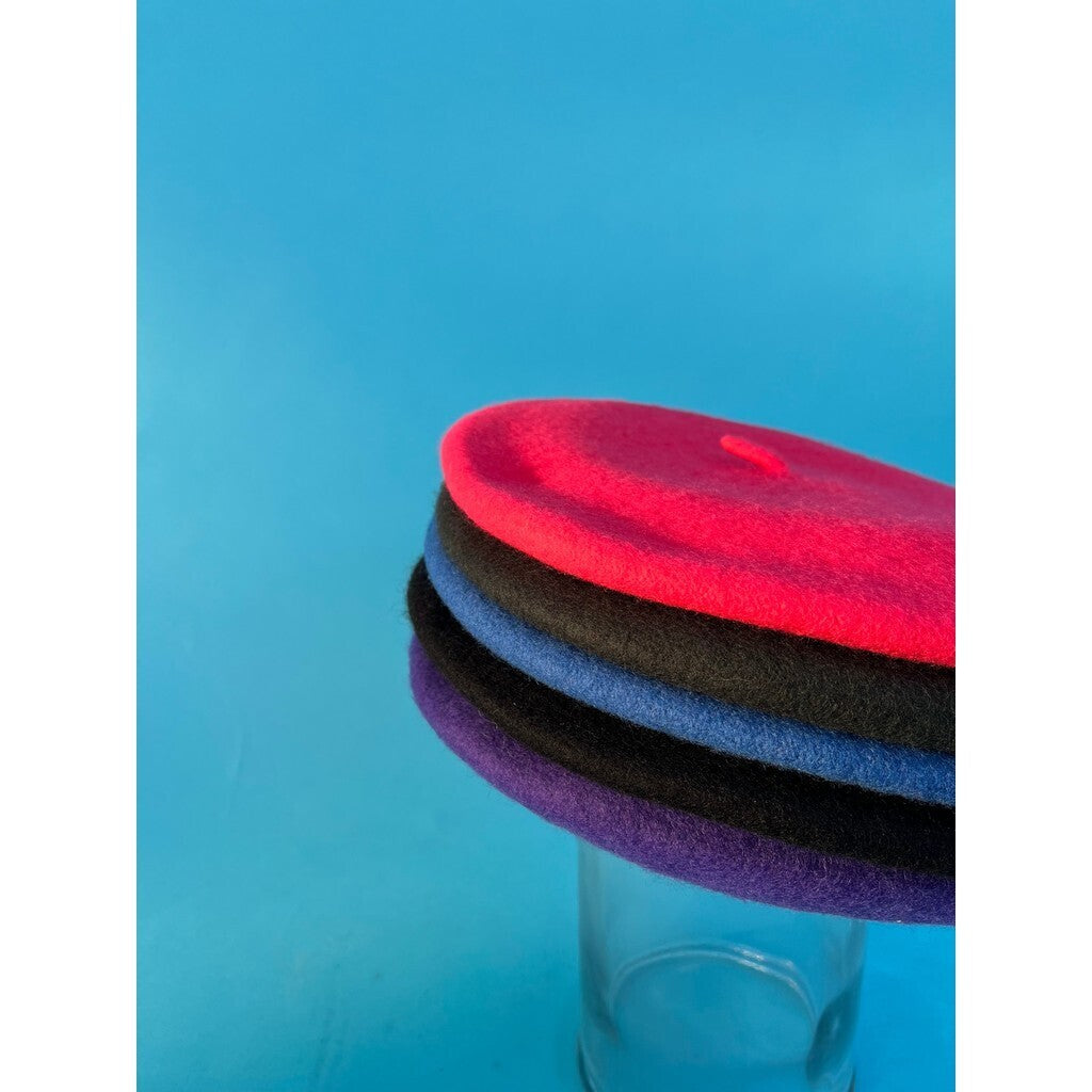 Orchid Beret Hatte Blå