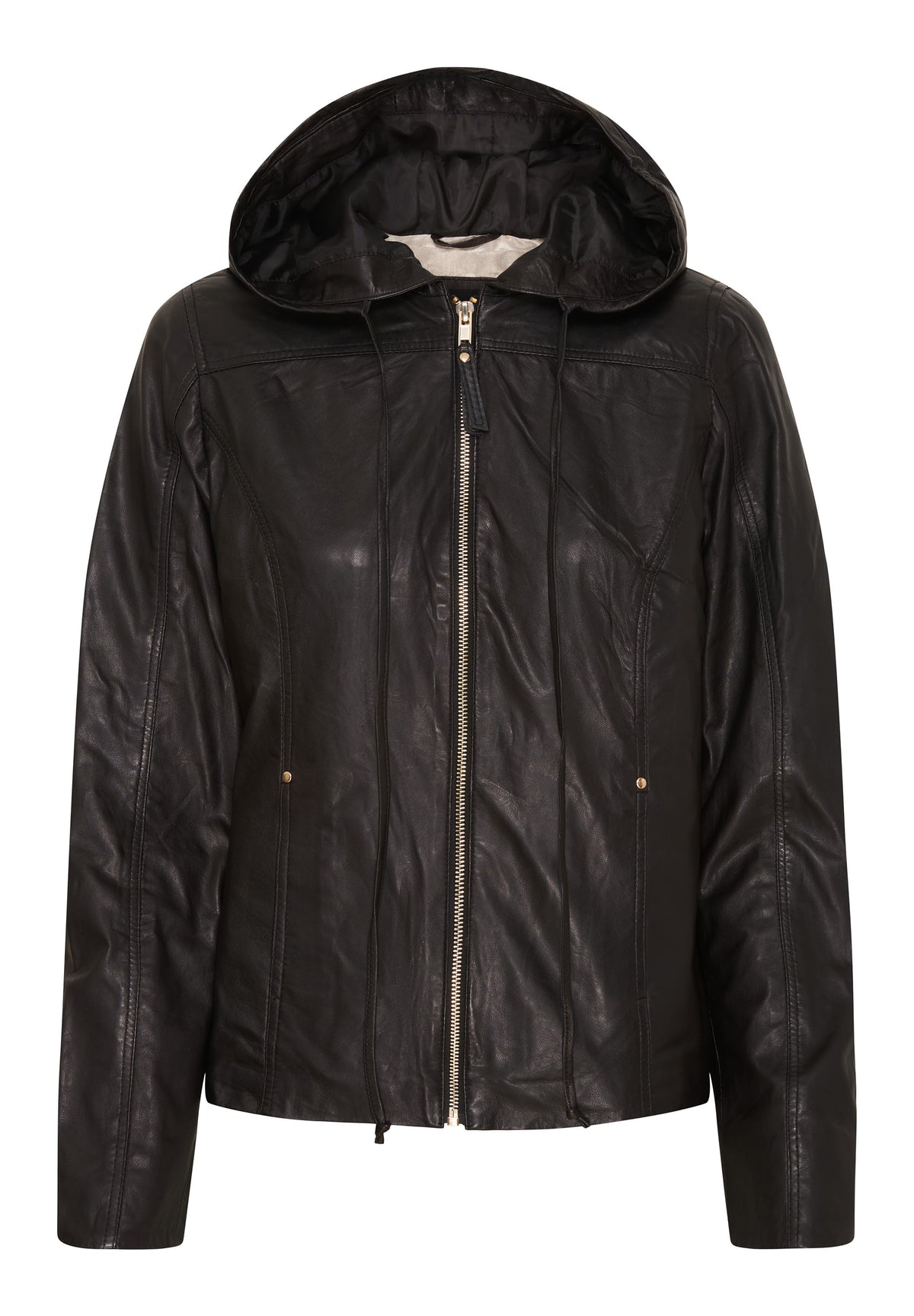 BTFCPH Bikerjakke med hætte Jakker Sort