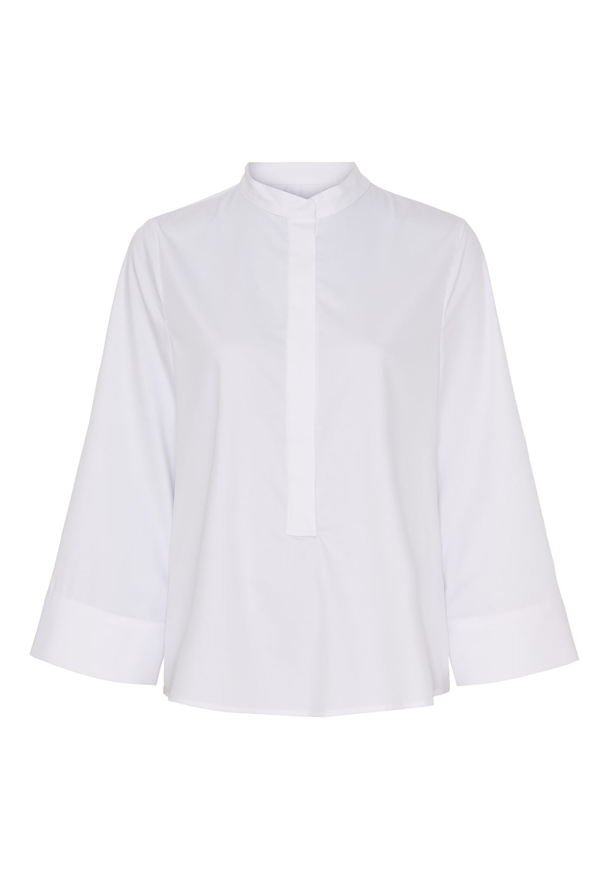 BTFCPH Bluse i bambus med 3/4-ærmer Skjorter Hvid