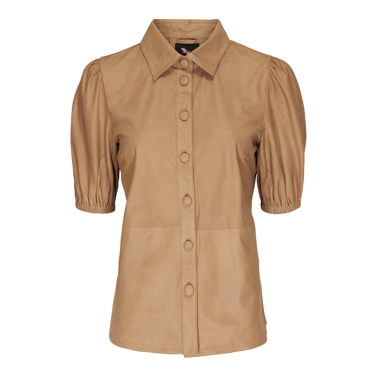 BTFCPH Bluse i læder - KOLLEKTIONSSALG Bluser Beige