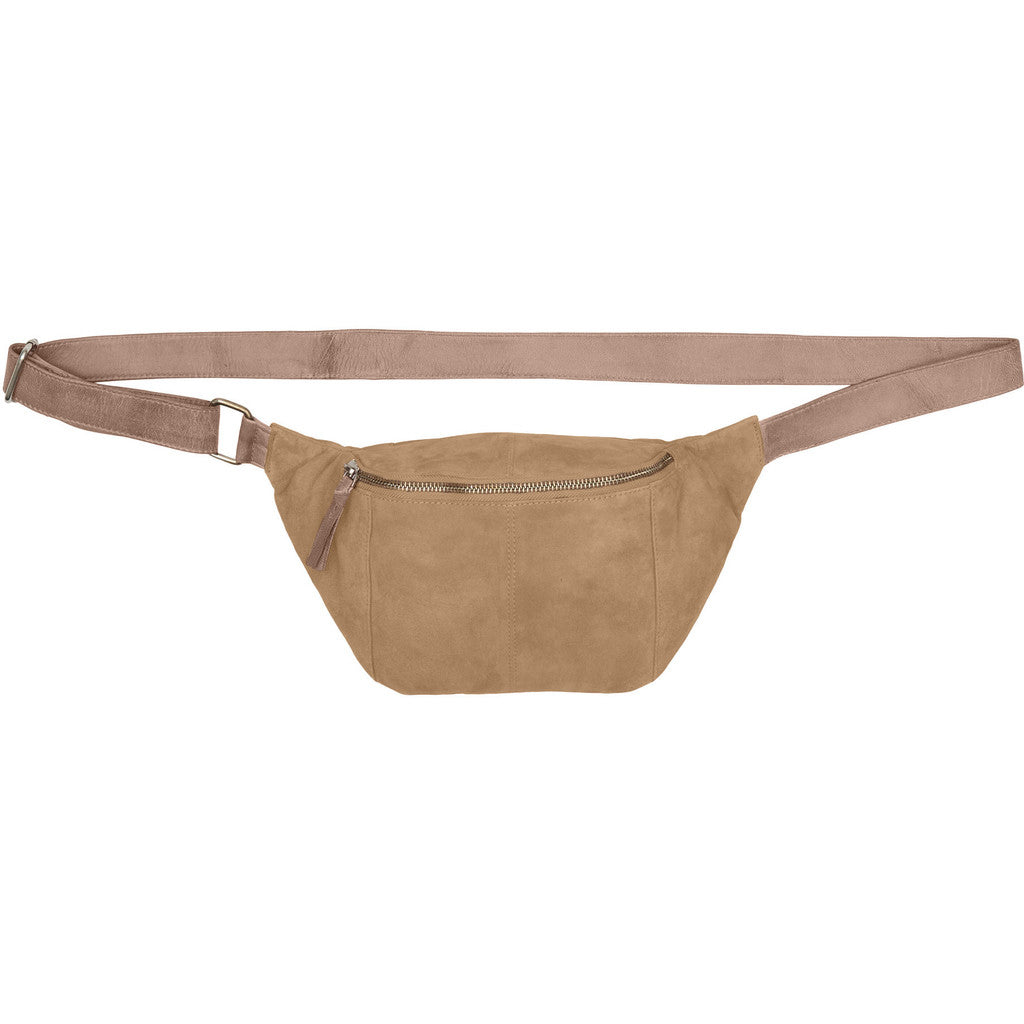 BTFCPH Bumbag i ruskind Tasker Ivory w. Silver acc.