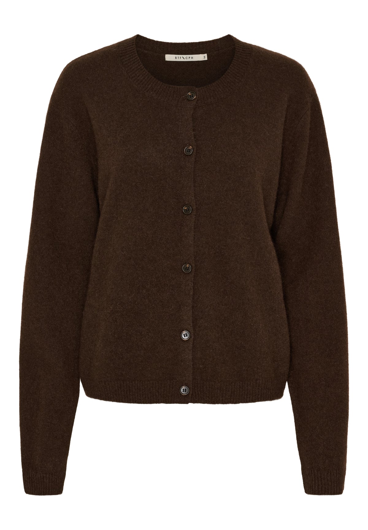 BTFCPH Cardigan i Yak Cardigans Brun