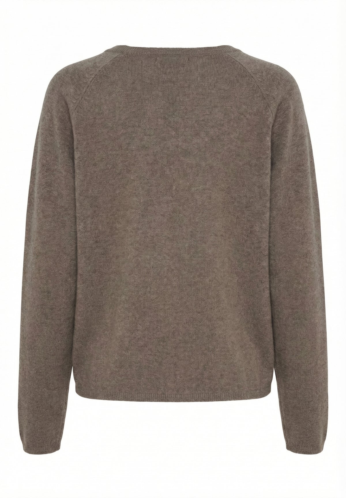 BTFCPH Cardigan i cashmere blanding Cardigans Ash Brown Melange