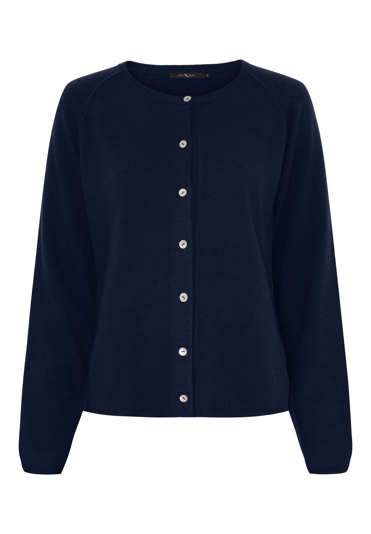 BTFCPH Cardigan i cashmere blanding Cardigans Blå