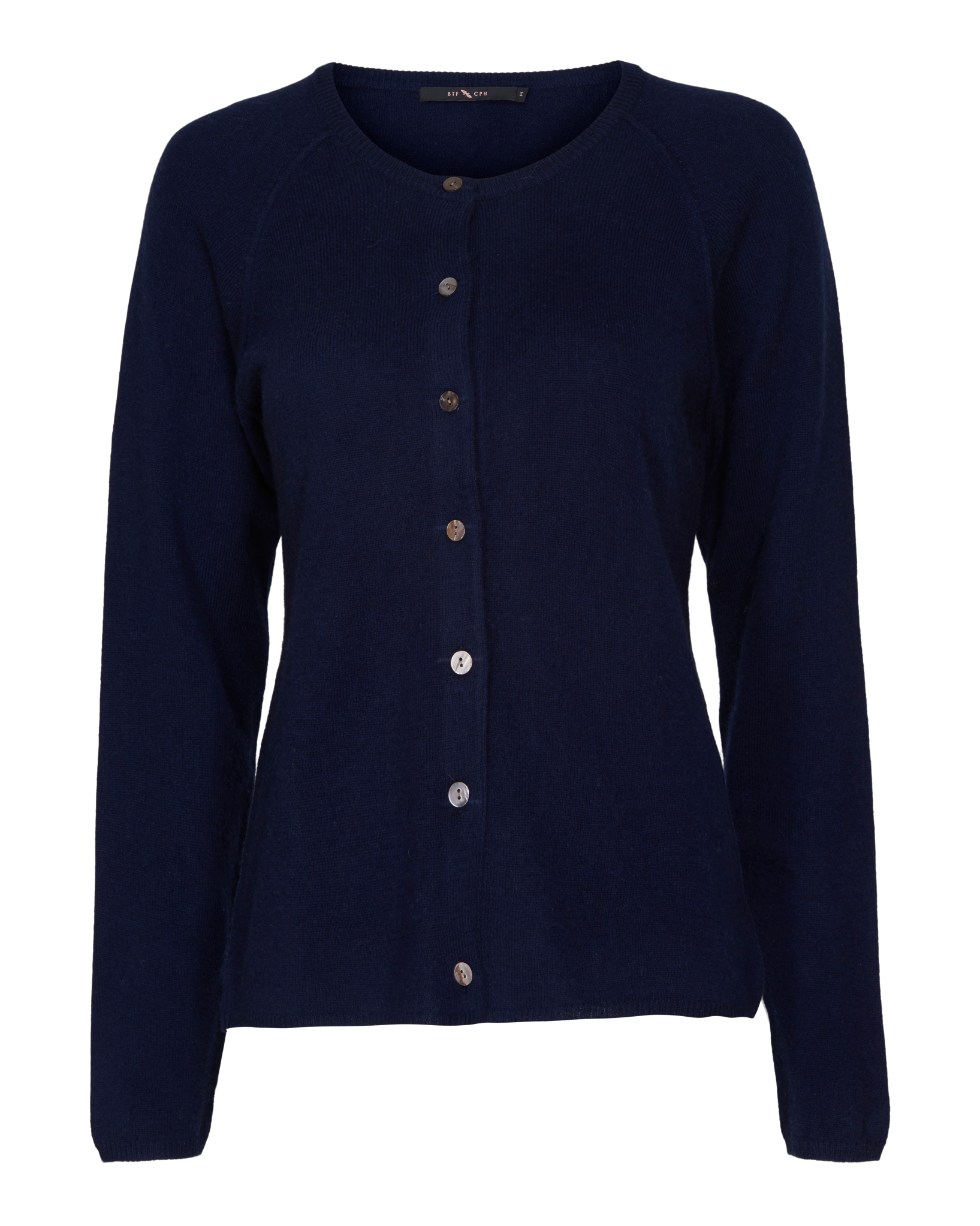 BTFCPH Cardigan i cashmere blanding Cardigans Blå
