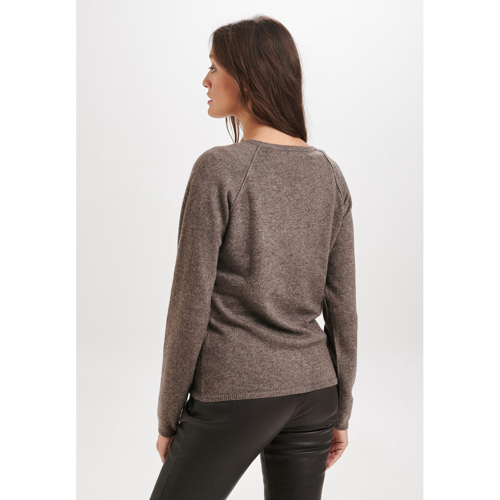 BTFCPH Cardigan i cashmere blanding Cardigans Brun