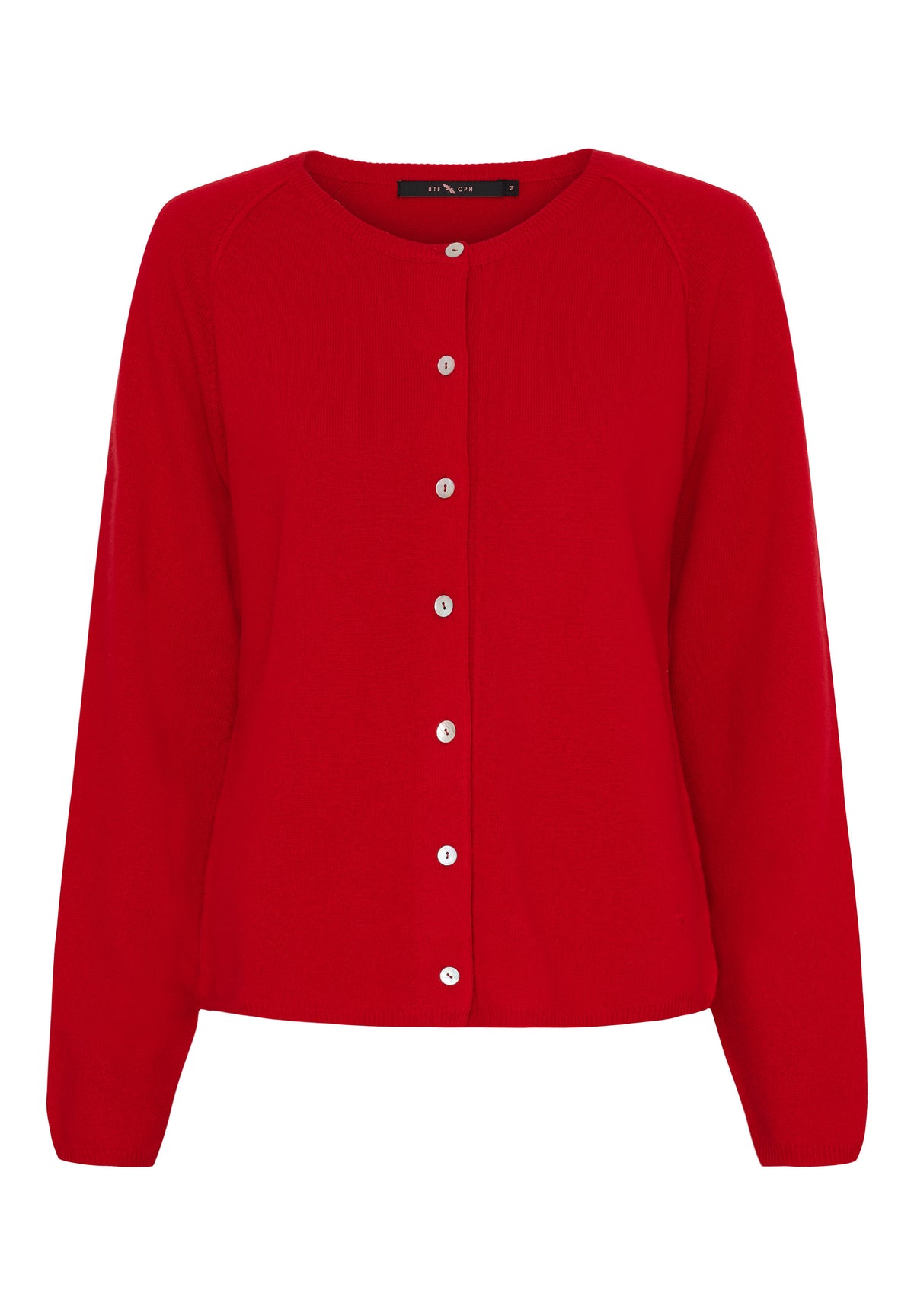 BTFCPH Cardigan i cashmere blanding Cardigans Rød