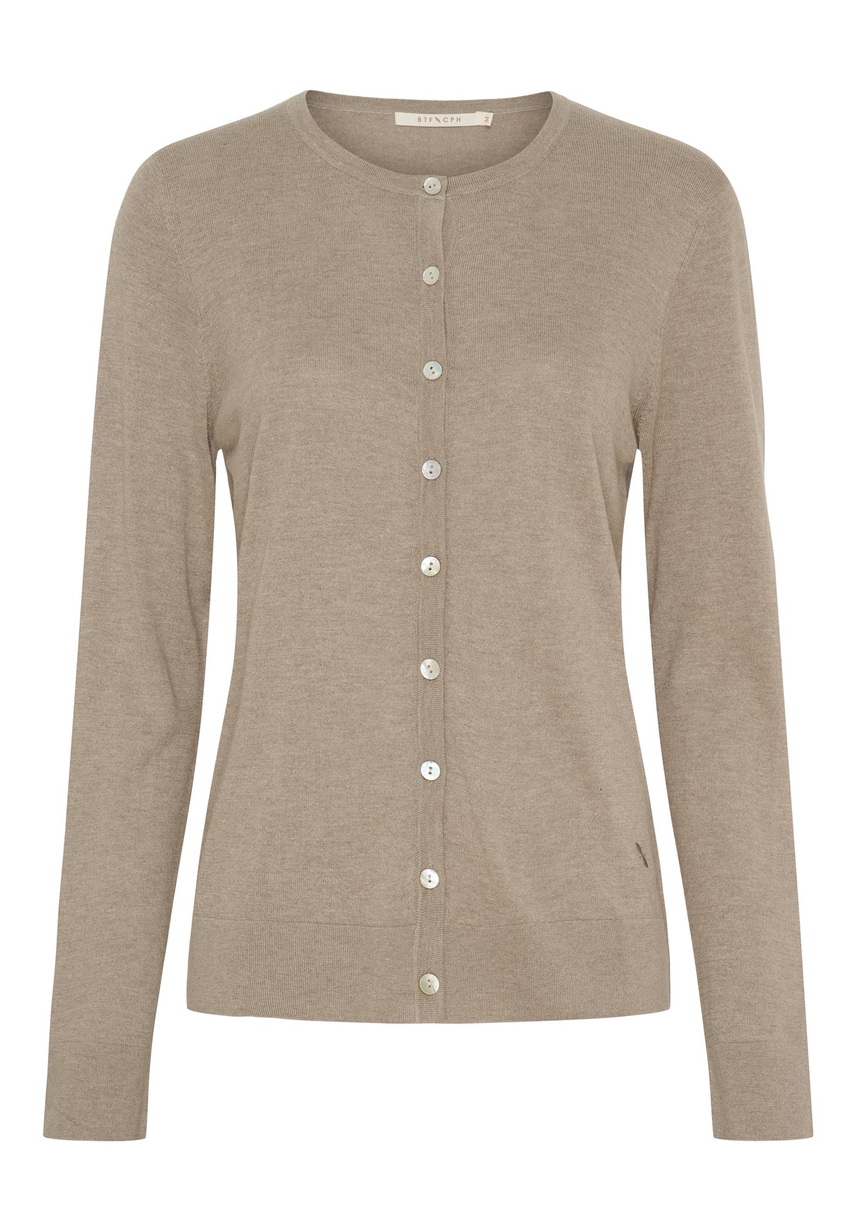 BTFCPH Cardigan i silke og cashmere Cardigans Brun