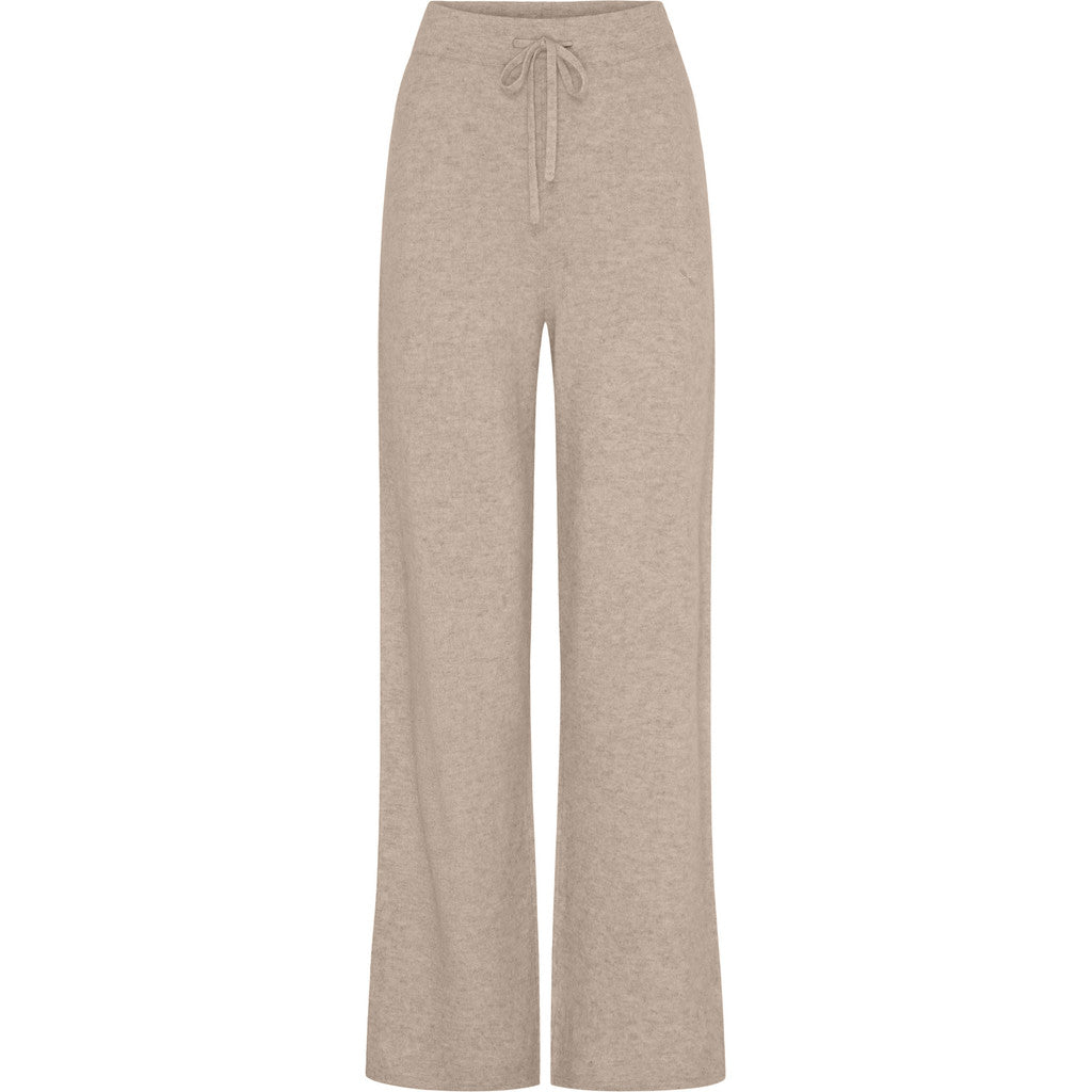 BTFCPH Strikkede bukser i luksuriøs cashmere blanding Bukser Cream Melange