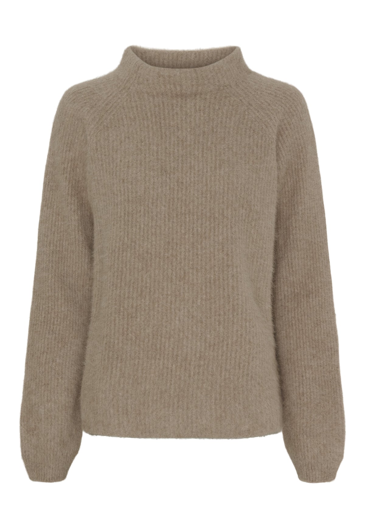 BTFCPH Cashmere strik med vaskebjørns-garn Pullovers Brun