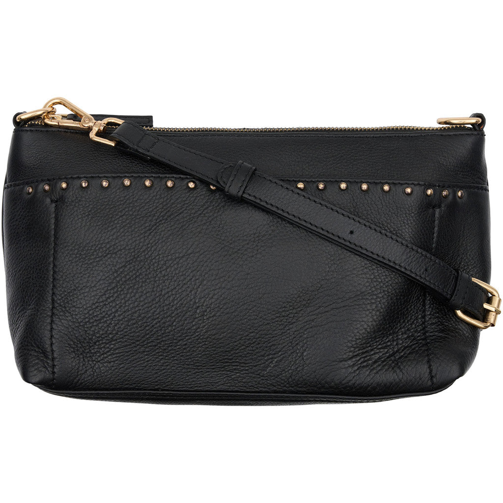 Orchid Clutch skindtaske med nitter Tasker Sort