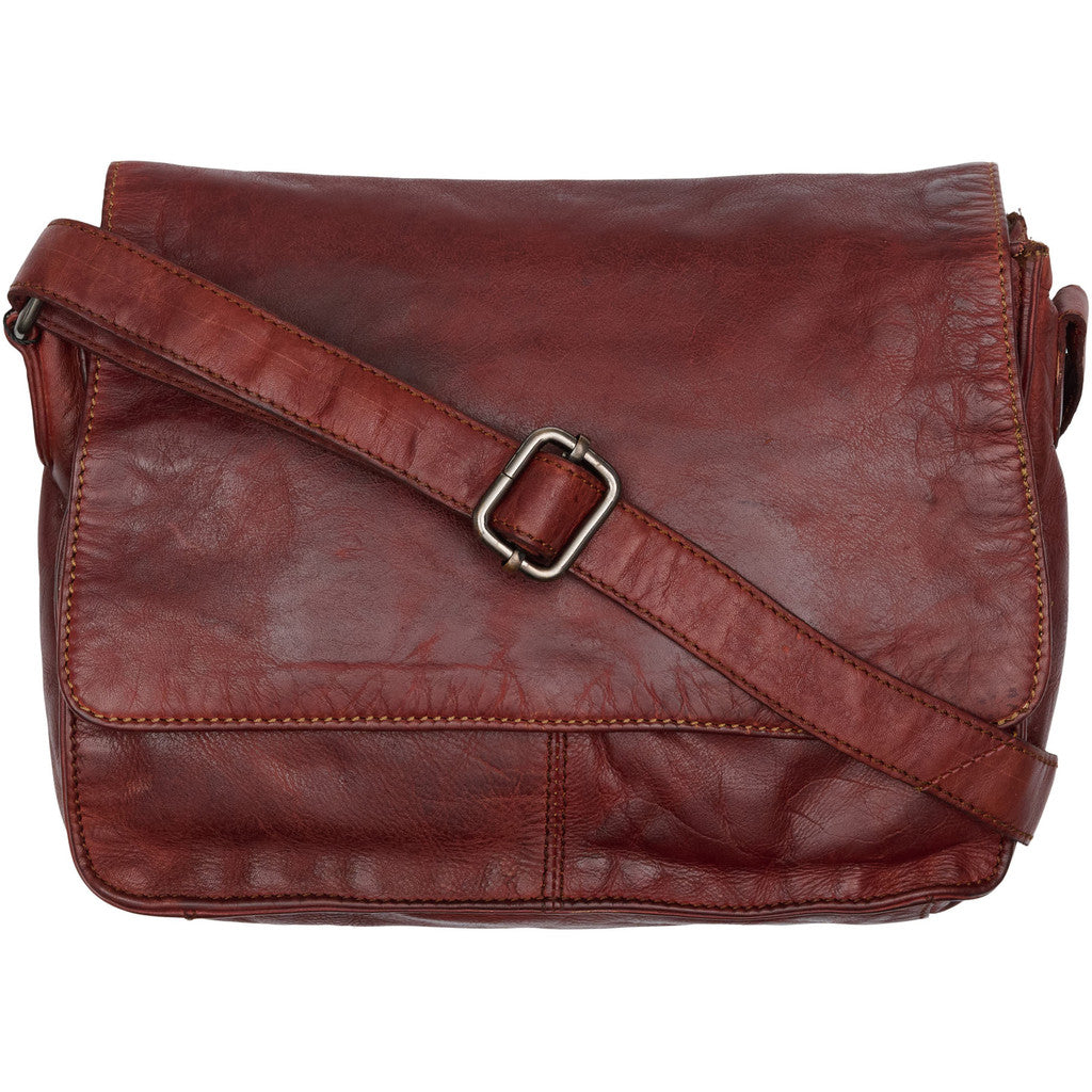 Orchid Crossbody lædertaske Tasker Brun