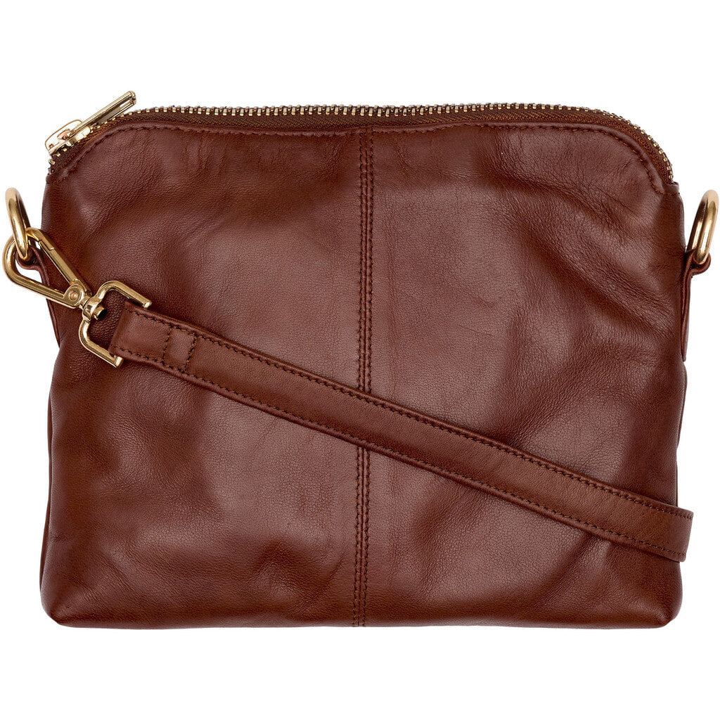 BTFCPH Crossbody clutch i skind Tasker Brun