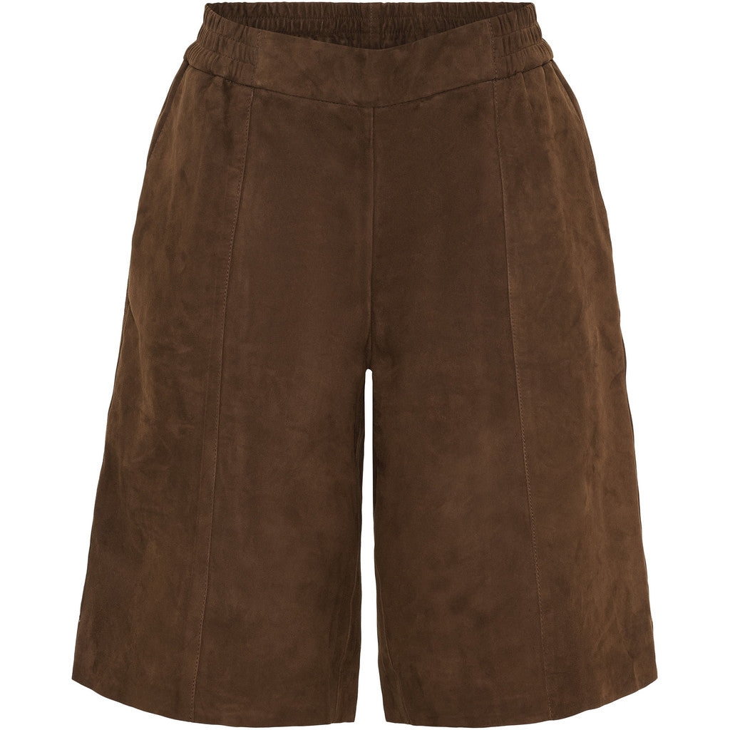 BTFCPH Culottes i ruskind Bukser Brun