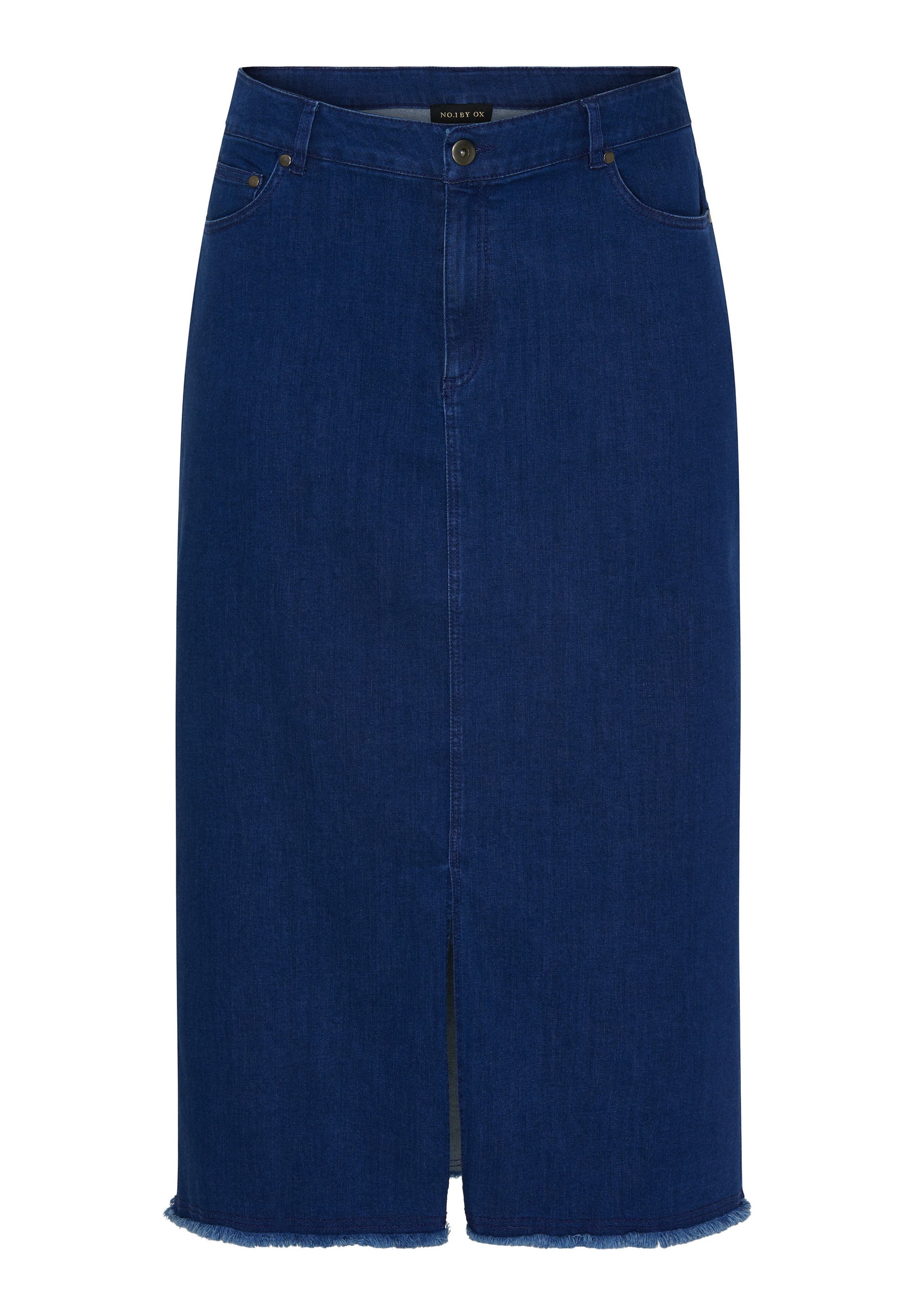 NO. 1 BY OX Denim nederdel Nederdele Blå