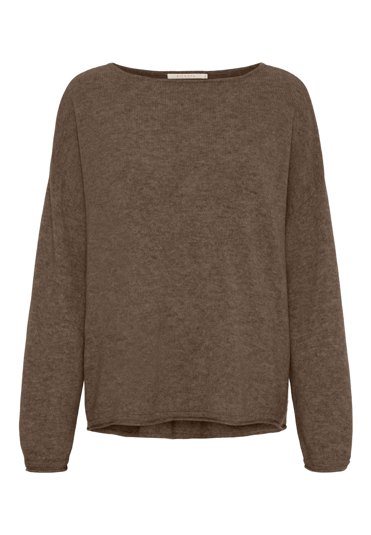 BTFCPH Eksklusiv oversized pullover i 100% cashmere Pullovers Brun