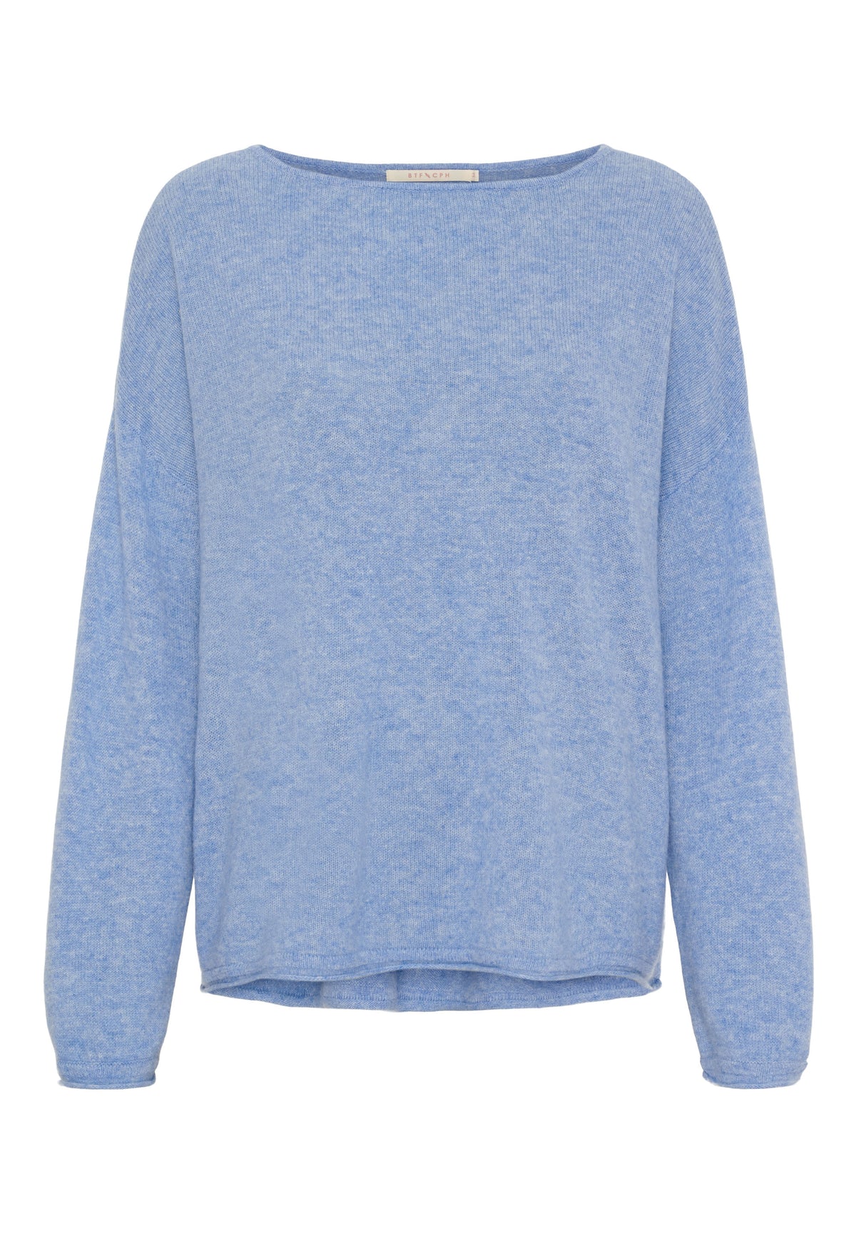 BTFCPH Eksklusiv oversized pullover i 100% cashmere Pullovers Blå