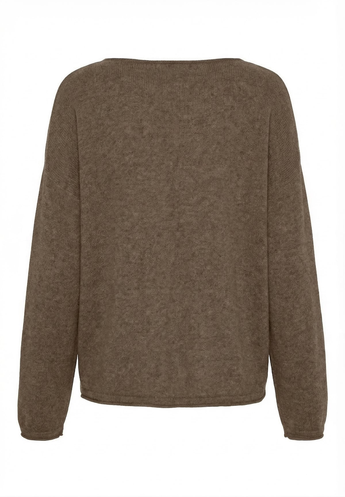 BTFCPH Eksklusiv oversized pullover i 100% cashmere Pullovers Brun