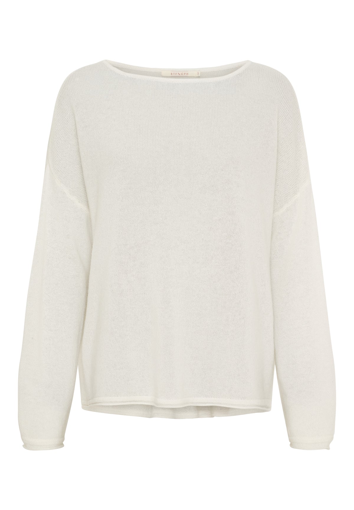 BTFCPH Eksklusiv oversized pullover i 100% cashmere Pullovers Hvid