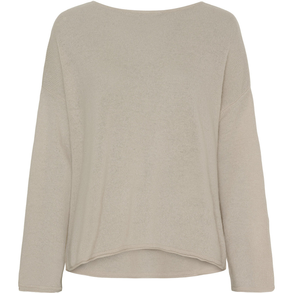 BTFCPH Eksklusiv oversized pullover i 100% cashmere Pullovers Natural Beige