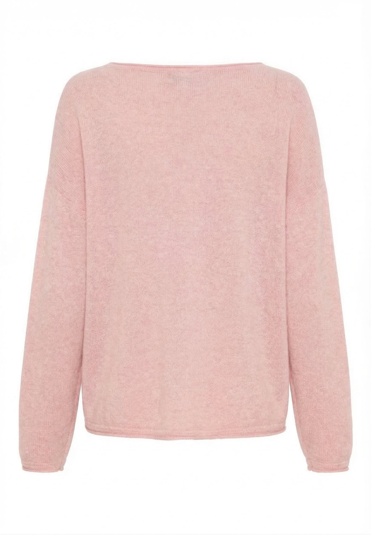 BTFCPH Eksklusiv oversized pullover i 100% cashmere Pullovers Quartz Pink Melange