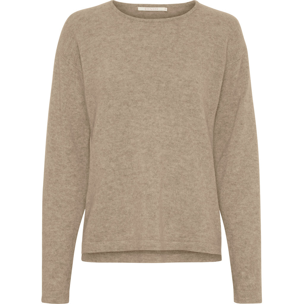 BTFCPH Eksklusiv pullover i 100% cashmere Pullovers Natural Brown