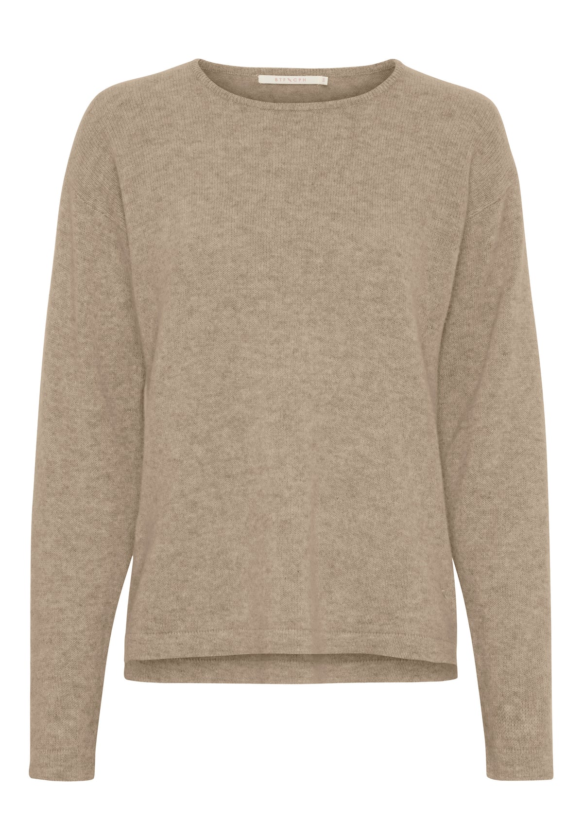 BTFCPH Eksklusiv pullover i 100% cashmere Pullovers Natural Brown