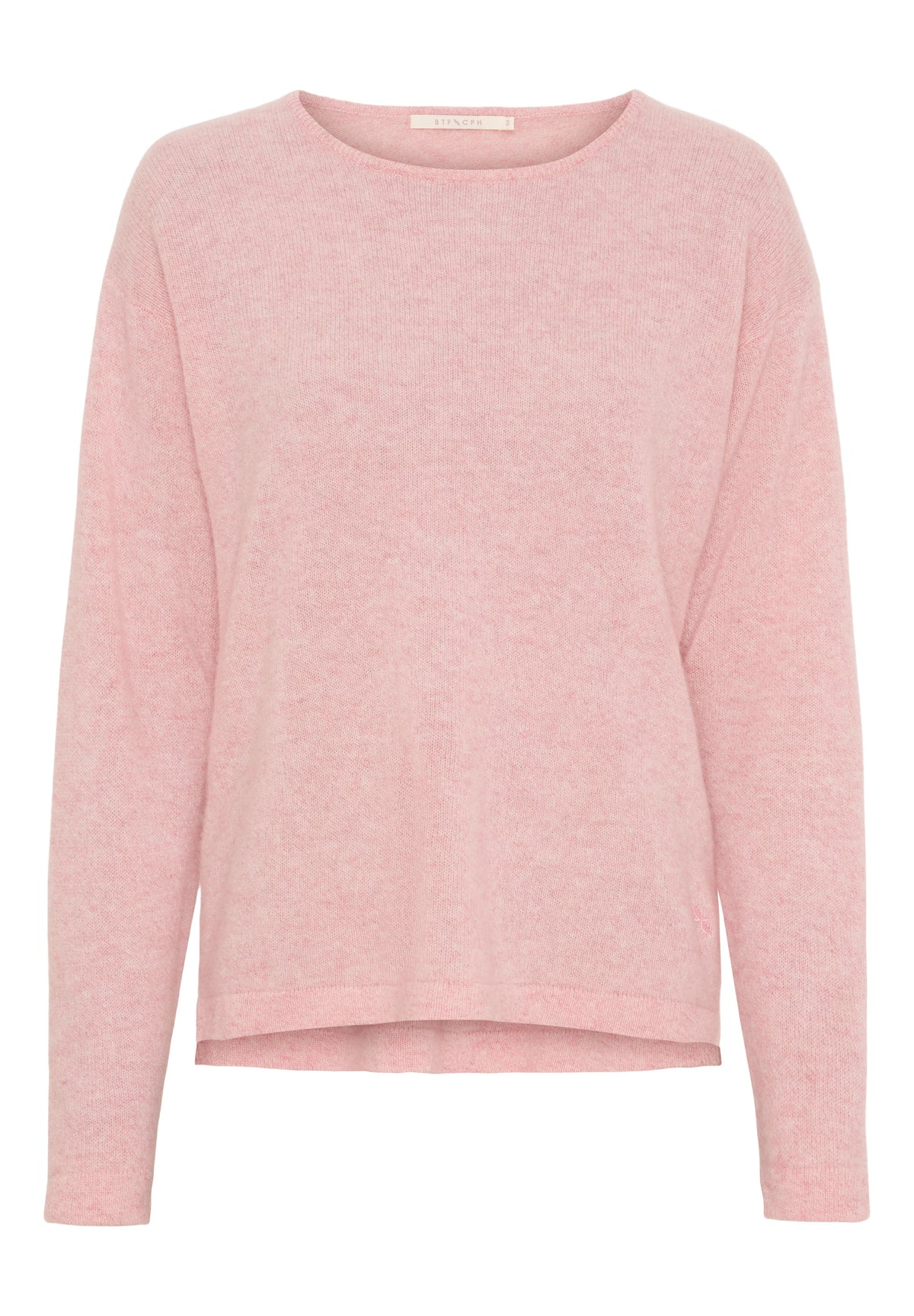 BTFCPH Eksklusiv pullover i 100% cashmere Pullovers Quartz Pink Melange