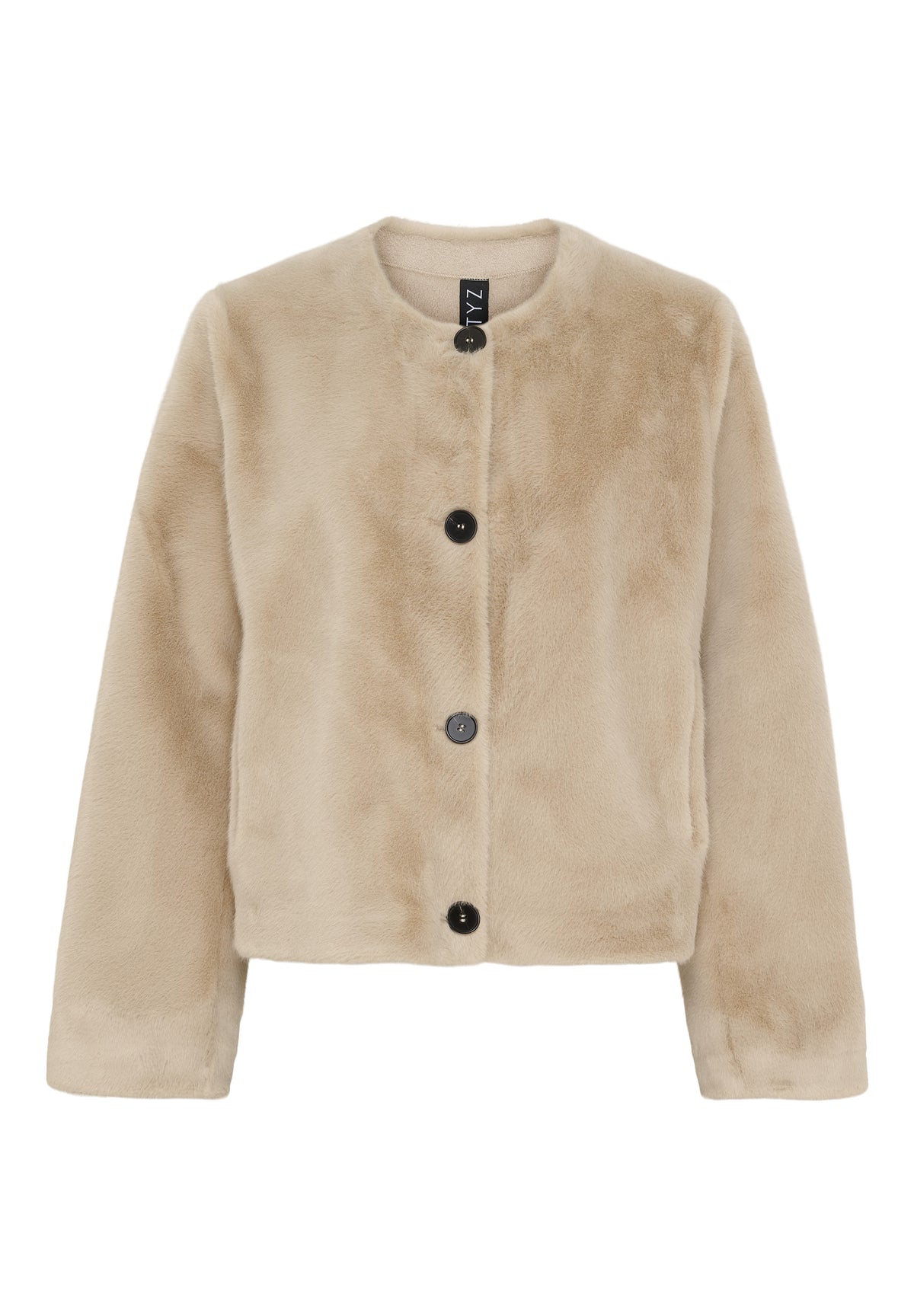 NOTYZ Faux fur jakke Jakker Sand Shell