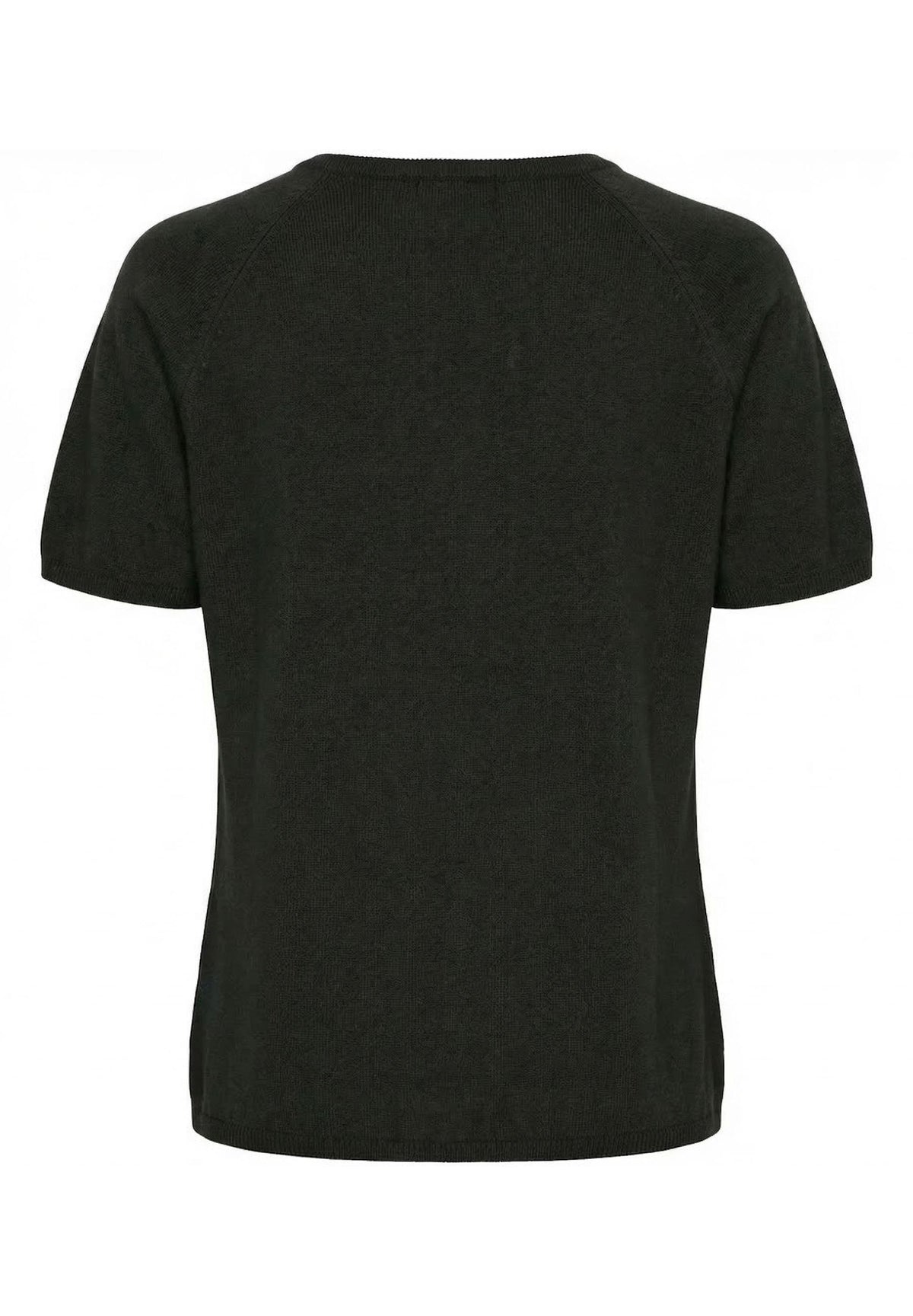 BTFCPH Finstrikket t-shirt i cashmere blanding Pullovers Sort