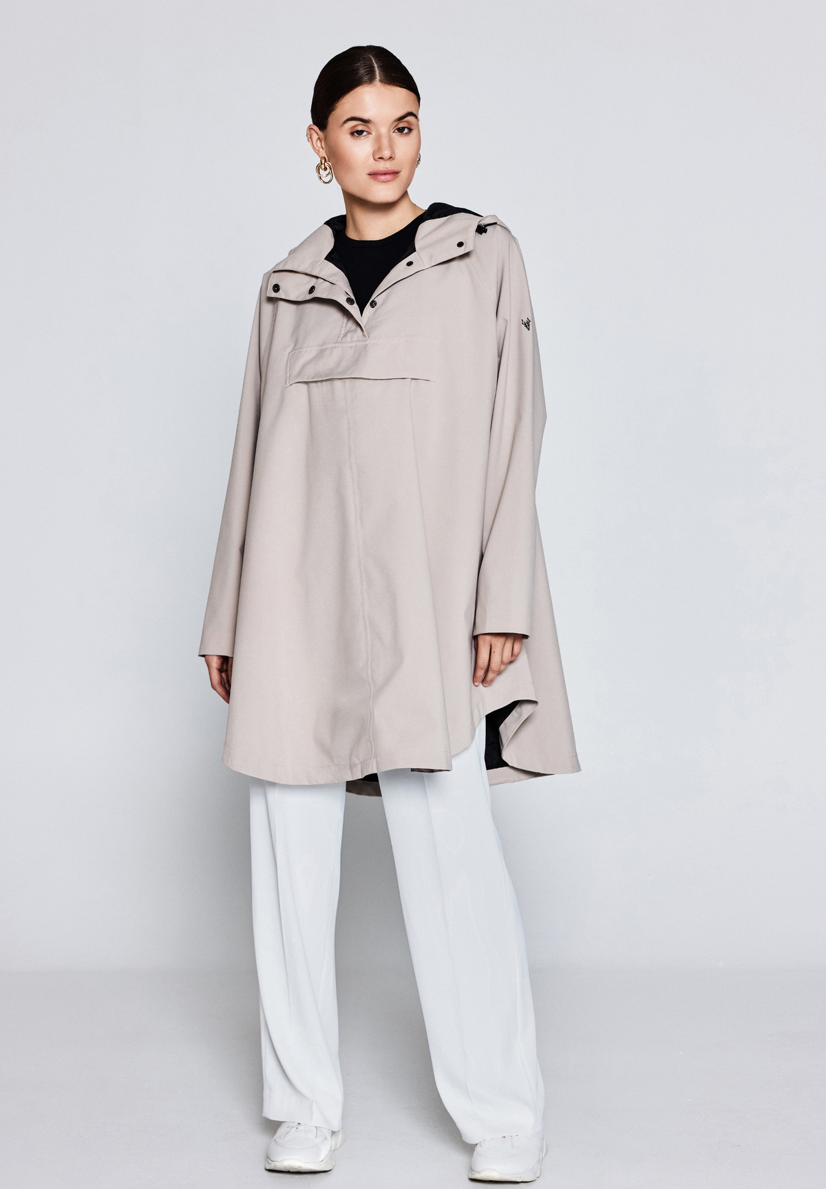 NOTYZ Funktionel Poncho Poncho Linen