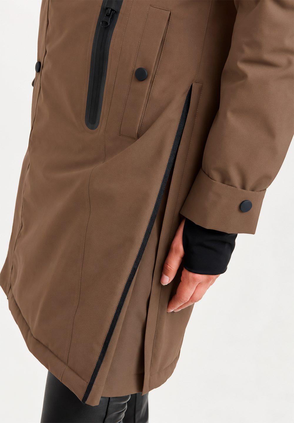 NOTYZ Funktionel vinterjakke Frakker Walnut