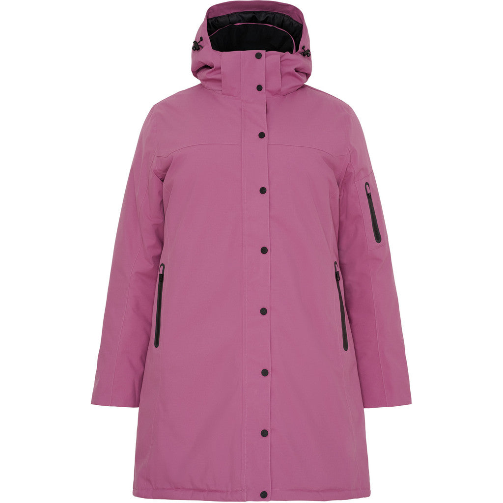 NO. 1 BY OX Funktionel vinterjakke Frakker Mellow Mauve Purple