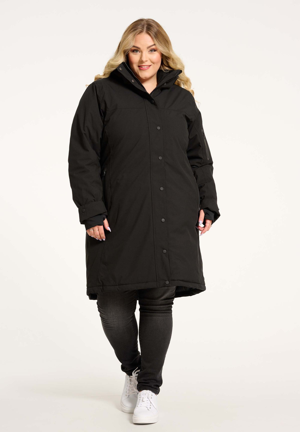 NO. 1 BY OX Funktionel vinterjakke Frakker Sort