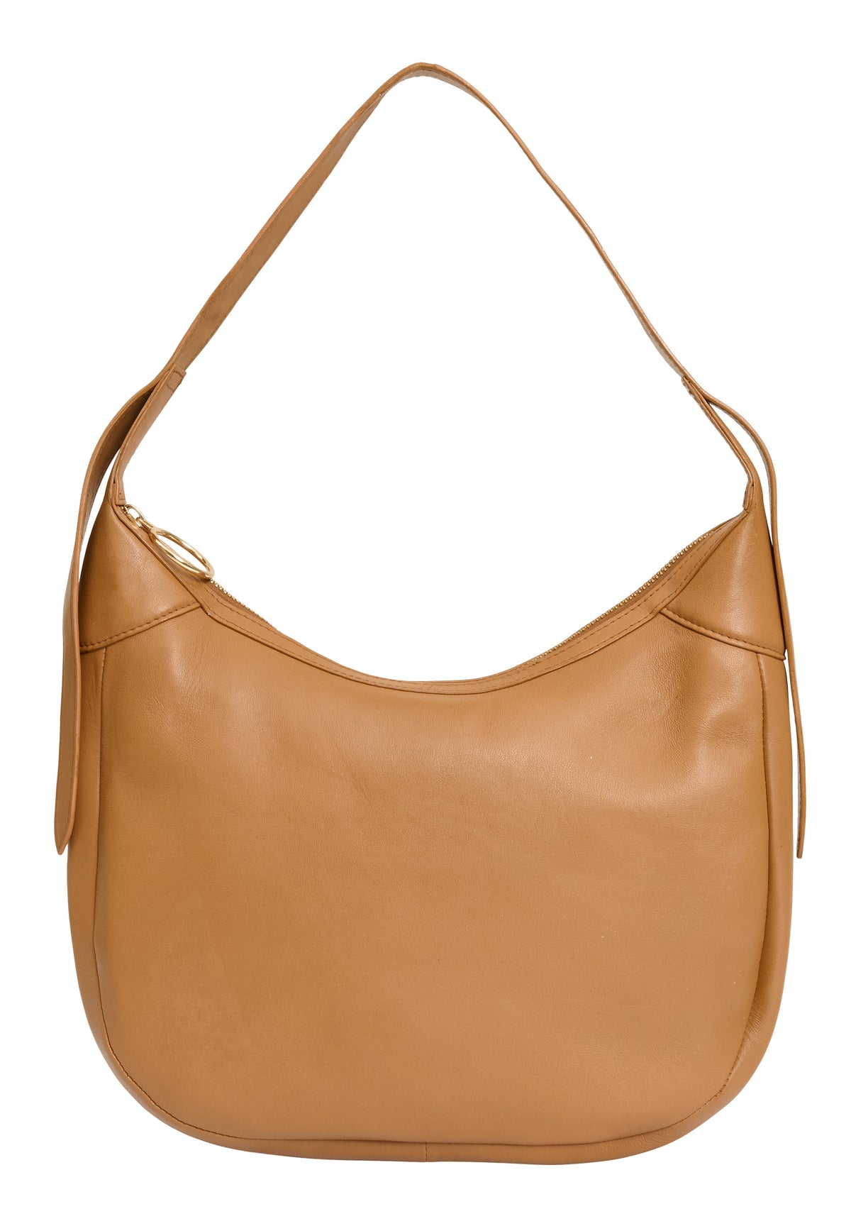 BTFCPH Hobo skindtaske Tasker Caramel w. Light Gold acc.